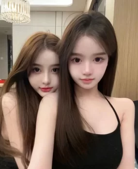 2个嫩妞蜜桃奶粉比比还能玩双飞